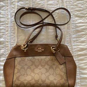 Authentic Coach Saddle Bag